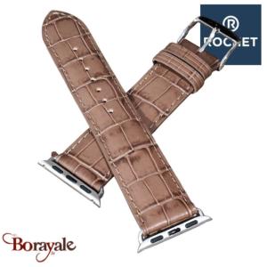 Bracelet Rochet Charleston 24mm Cognac | 5494204A