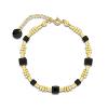Bracelet Spark Rose cristal autrichien sur argent doré G0381N