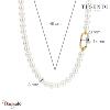 Collier TI Sento Perles femme 3967PW/48