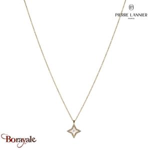 Collier ASTORIA Pierre Lannier BJ29A0211 acier poli de couleur or