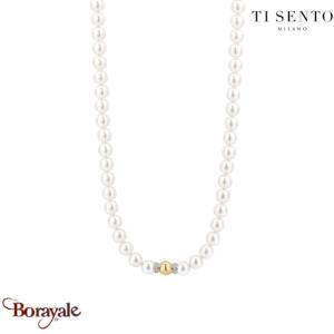 Collier TI Sento Perles femme 34112YP-42