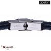 Bracelet Acier et cuir italien bleu, Collection: homme APOLLON