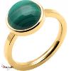 Bague malachite, Collection: Cabochon YOLA Taille 56