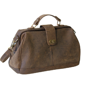 Sac docteur Kaszer collection Kansas en cuir de buffle marron 20051-C6