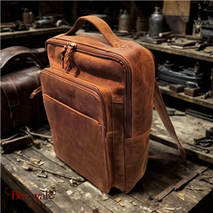 Sac à dos KASZER collection Kansas marron naturel foncé 20096-C6