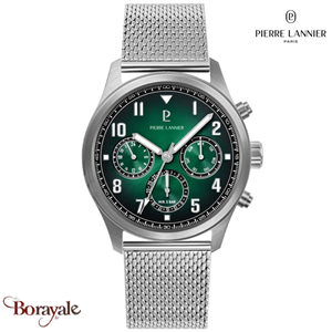 Montre Pierre Lannier AVIATEUR Homme Quartz 257H171