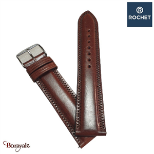 Bracelet Rochet France Montana 18 mm de couleur : vison 3841803A