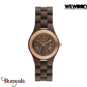 Montre en bois WEWOOD CRISS Premium Batik Choco 70232-528