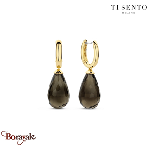 Boucles d'oreilles TI Sento Déclaration femme 78037KA