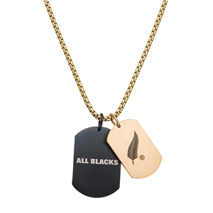 Collier All Blacks bijoux Homme acier 682351