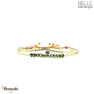 Bracelet Belle mais pas que, Collection: Hoo my lovely green B-1817-HMLG