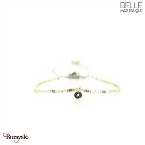 Bracelet Belle mais pas que, Ultimate Silver, Perles de miyuki argentées