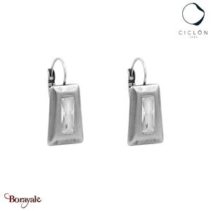 Boucles d'oreilles Ciclon 1998 Sofisticado métal plaqué argent 925° CI231601-66