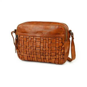 Sac bandoulière BEAR Tressé Cognac CL44395COG