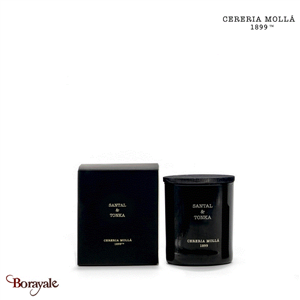 Bougie 230g Cereria Molla Bois de santal et fève de Tonka