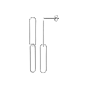 Boucles d'oreilles argent 925° rhodié Collection : Les essentielles