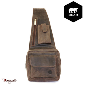 Maroquinerie Bear Design en Cuir de vachette brut Brut Collection : brut