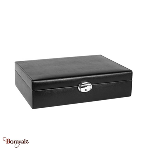 Coffret LAVAL 1878 12 montres gainé Noir