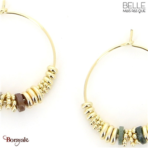 Boucles d'oreilles -Belle mais pas que- collection Noa BO9 NOA-BO9