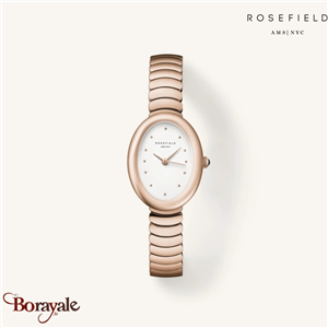 Montre Rosefield Oval Or Rose Femme OVWRSR-OV21