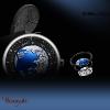 Montre Ciga Design Blue Planet II - 46mm Femme U033-SU01-W6U