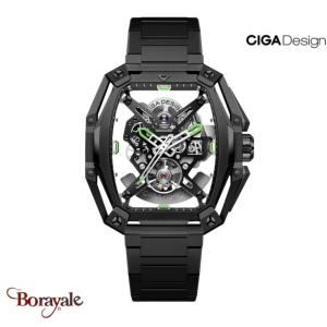 Montre Ciga Design City Hunter homme Z035-BB01-W1B