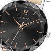 Montre PIERRE LANNIER Collection MULTIPLES argenté cuir Femme