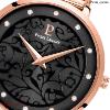 Montre PIERRE LANNIER Collection EOLIA doré rose milanais Femme