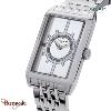 Montre Homme Orlam Epoque cadran blanc bracelet acier argenté étanche 5 ATM ORSS