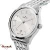 Montre Homme Orlam Pulse cadran gris bracelet acier argenté étanche 10 ATM ORSSB