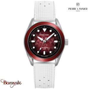 Montre Pierre Lannier BORA Unisexe quartz bordeaux 207K151