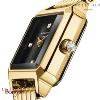 Montre Rosefield Boxy Luxury Noir  Femme BBGSG-B08