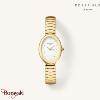 Montre Rosefield Oval Or Blanc Femme OVWGSG-OV19