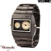 Montre en bois WEWOOD JUPITER Black gold 70307-307
