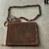 Porfeuille chaîne KASZER collection Oregon Marron naturel 582704-MC6