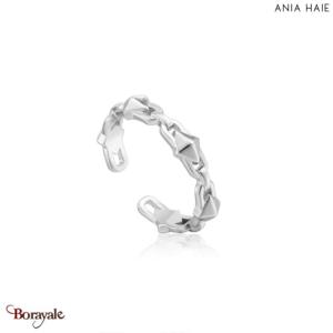 Spike it Up, Bague Argent plaqué rhodium ANIA-HAIE R025-02H