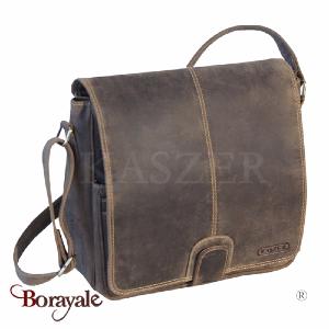 Besace Gibecière KASZER collection Wyoming brun naturel moyen 20603-C6