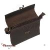 Sac bandoulière kaszer collection Kansas en cuir de buffle marron 20135-C6