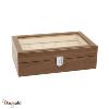 Coffret Laval 1878 10 montres en bois, avec fenêtre   L717820