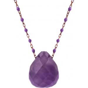 Collier Géode d'améthyste Collection Nature et élégance YOLA NATURE