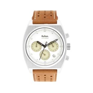 Montre KELTON RC 24 chrono blanc Meca Quartz Homme 9124842