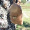 Sac bandoulière 13 cm en liège , série: basic, Montado naturel et naturel foncé