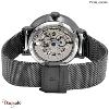 Montre PIERRE LANNIER Collection CELESTE Noir milanais Gris automatique Femme