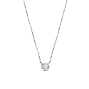 Collier TI Sento Solitaire femme 3845ZI/42