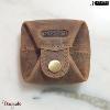 Porte monnaie crapaud KASZER collection Oregon Marron naturel 520004-MC6