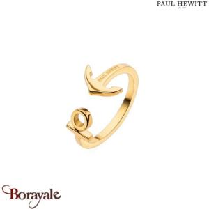Bague Paul Hewitt Ancuff acier plaqué or PH-FR-ARI-G-52