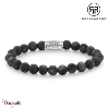 Bracelet Rebel & Rose Collection : Matt Grey Séduction Taille M RR-80025-S-M