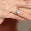 Bague La Garçonne Diamant Etats d'âme argent 20100014-52