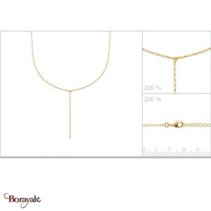 Collier Plaqué Or fin Borayale Collection : Les essentielles