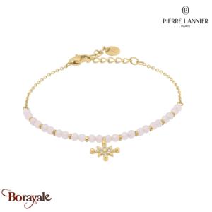 Bracelet ANTHAREA Pierre Lannier BJ25A5251 acier poli de couleur or